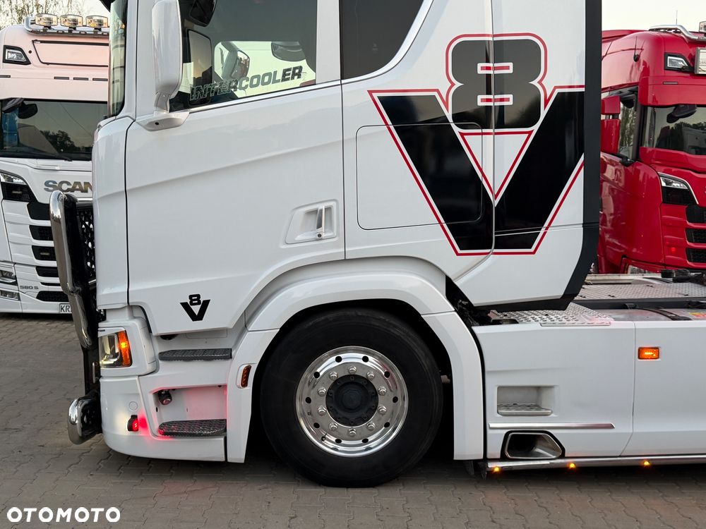 Scania Scania R650 z Niemiec bez EGR tylko SCR pełne wyposażenie FULL AIR V8 - 21