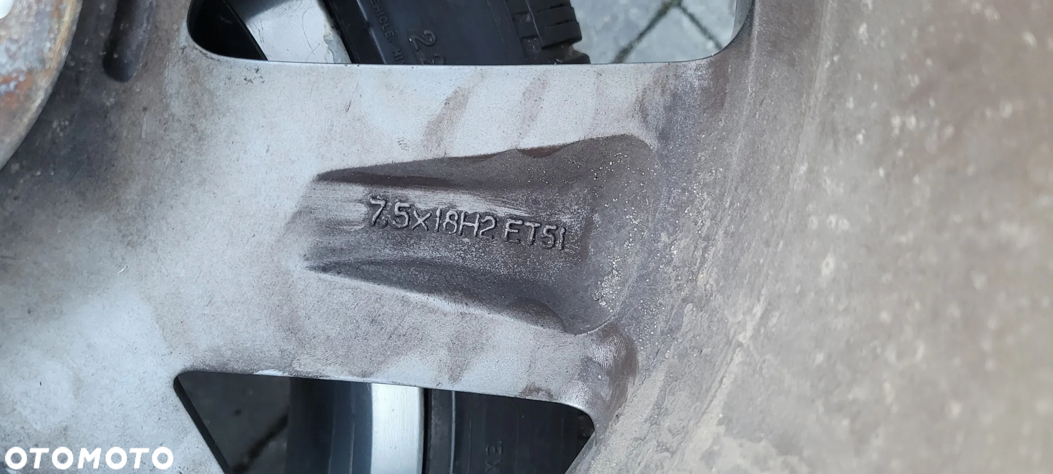 felgi aluminiowe SEAT LEON FR 5F 18x7,5" rozstaw 5x112mm, - 9