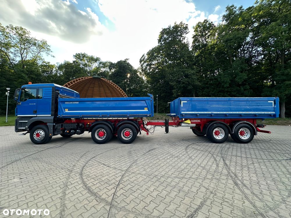 MAN TGS 460 6x4 Resor 400tkm + CARNEHL wywrot 3 strony z Niemiec - 2