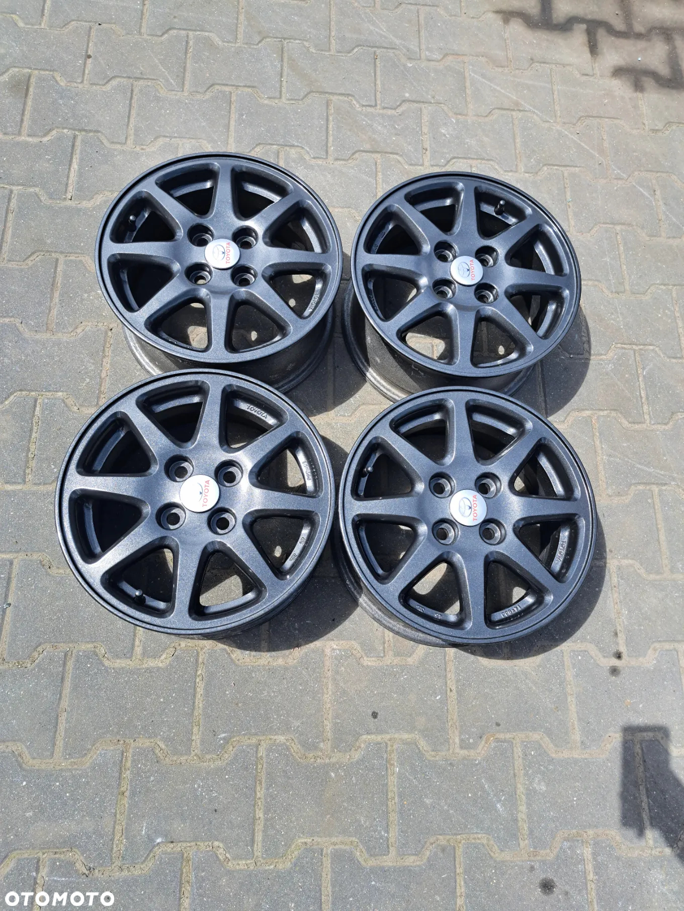 Alufelgi Toyota Aygo Yaris 14 cali 4x100 Peugeot 108 Citroen C1 - 7