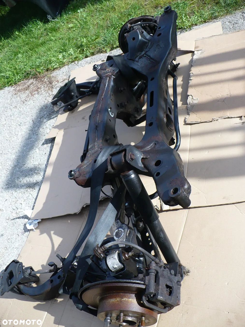QASHQAI J10 07-13 BELKA ZAWIESZENIE TYL 4WD  EU. ORYGI. - 1