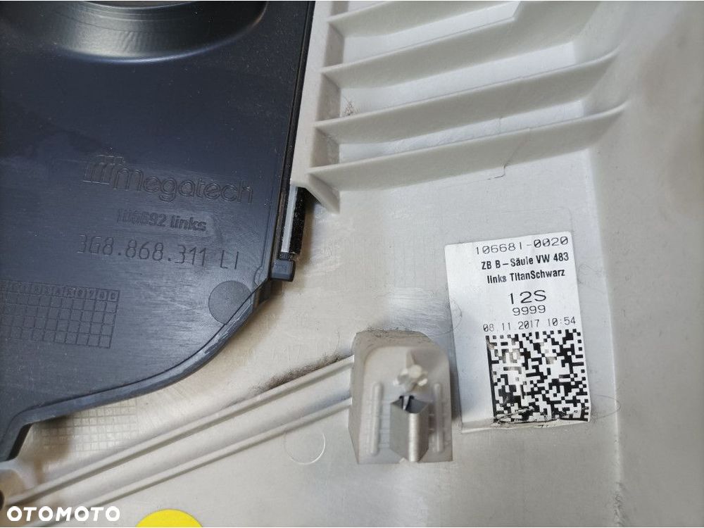 VW ARTEON OSŁONA SŁUPKA ŚRODKOWEGO LEWA R-LINE - 6