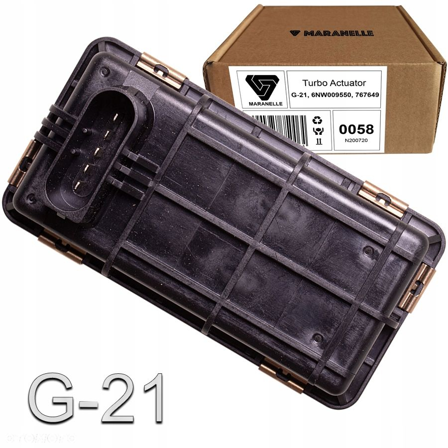 Sterownik nastawnik turbiny G-21 Audi: A4 A5 Q5 - 2.7 / 3.0 TDI - 4