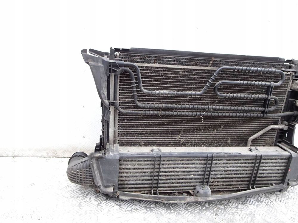 chłodnica wody + wentylator mercedes c-klasa w204 1.8 benzyna - 5