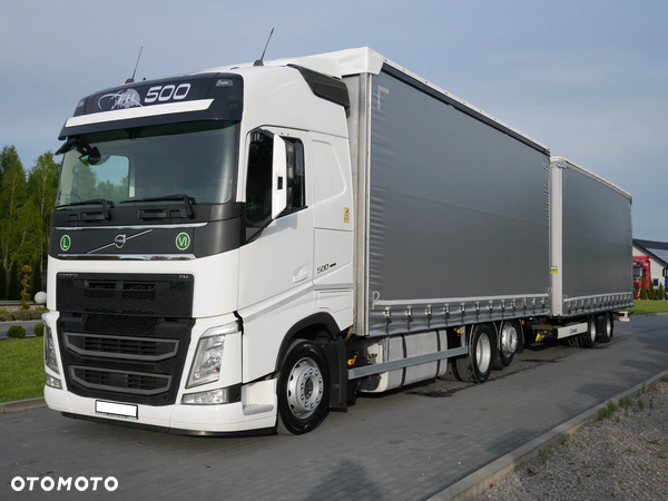 Volvo FH 500 TANDEM 120m3 Przyczepa Krone