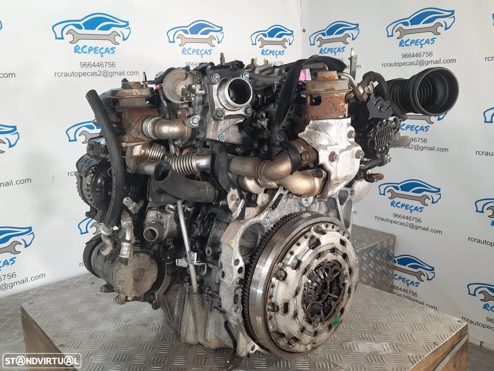 MOTOR COMPLETO 2.2 CTDI 16V 140CV N22A2 HONDA CIVIC VIII 8 MK8 FN - 6