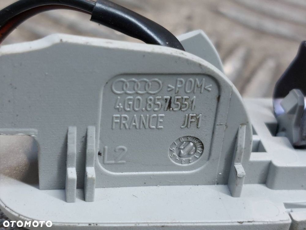 OSŁONA PRZECIWSŁONECZNA LEWA +  PRAWA AUDI A7 4G 4G0857551 4G0857552 - 6