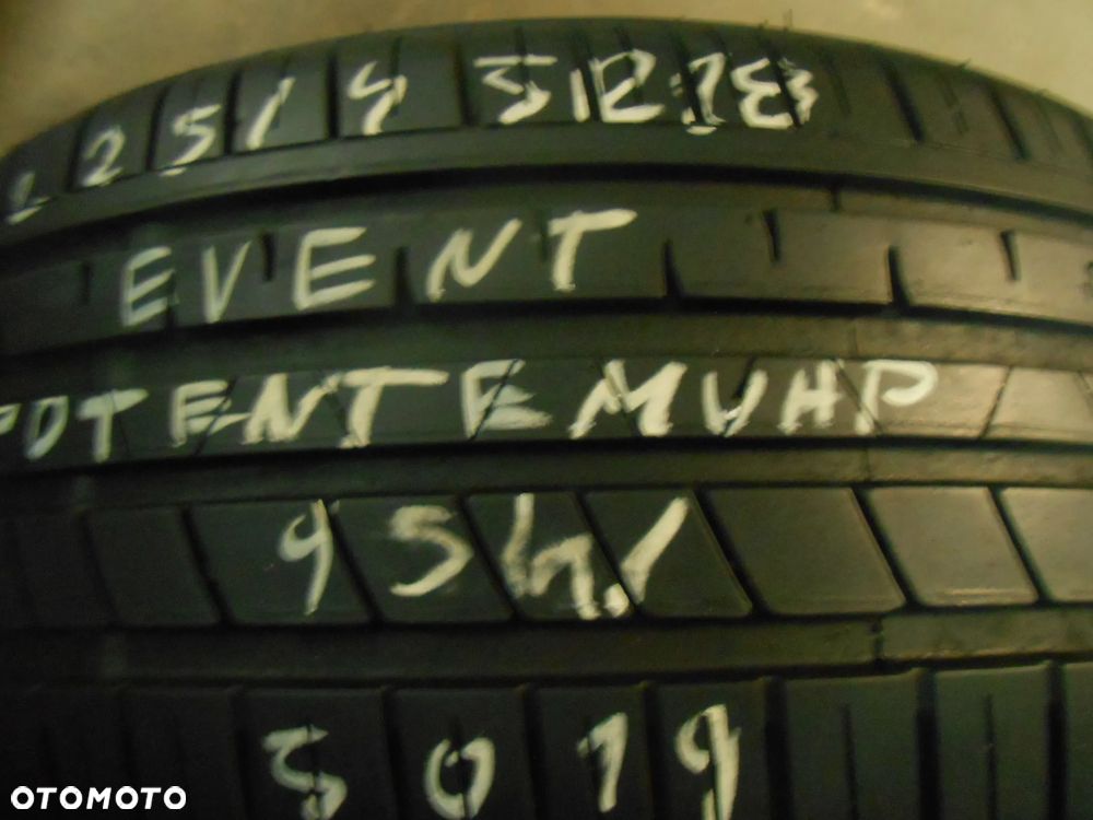 OPONA POJEDYNKA 225/45R18 EVENT POTENTEM UHP DOT 5019 7.6MM - 1