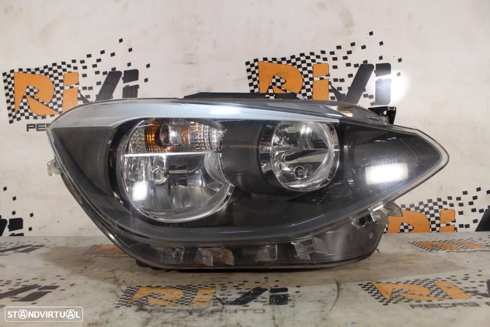 Ótica / Farol Direito Bmw 1 (F20)  63117229686 / 7229686 / 1Lg010741 / - 1
