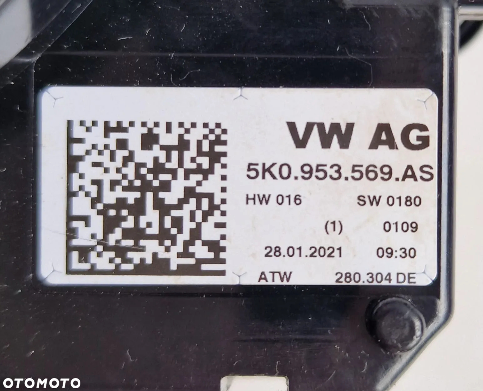 MANETKA , PRZEŁĄCZNIK ZESPOLONY , TAŚMA CZUJNIK V3C9953502A , 3C9953501BC , 5K0953569ASW PASSAT B7 - 5