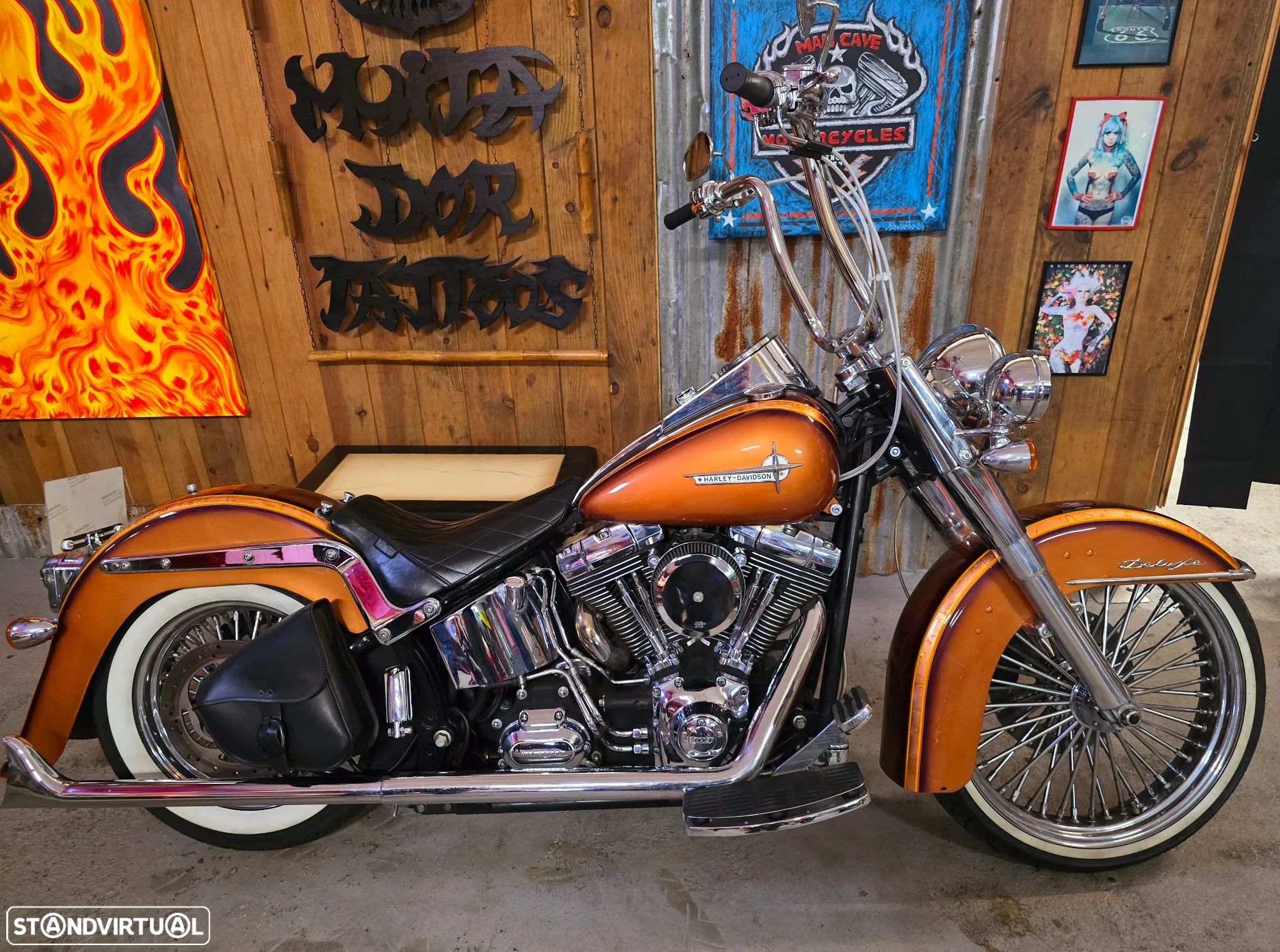 Harley-Davidson FLSTNI Heritage Deluxe Chicano Style - 1