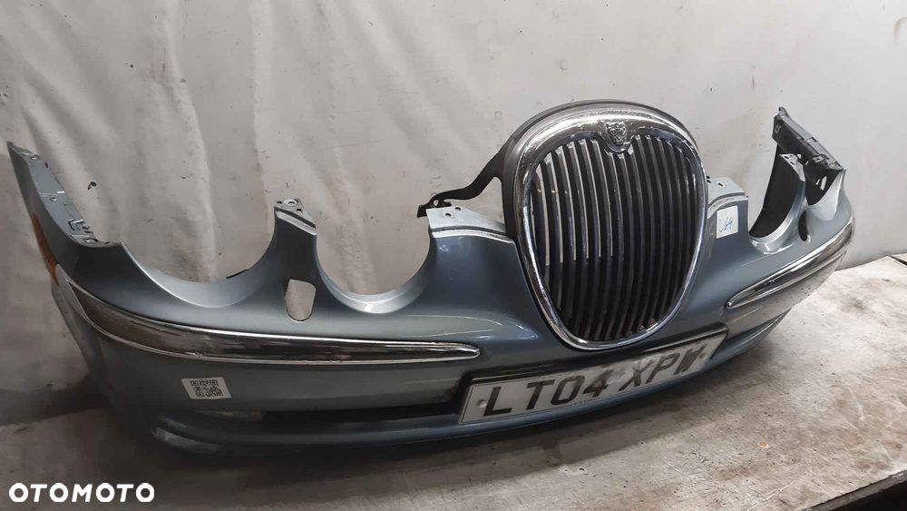 } ZDERZAK PRZÓD PRZEDNI JAGUAR S TYPE SPRYSKIWACZE LAMP XENON HALOGENY - 2