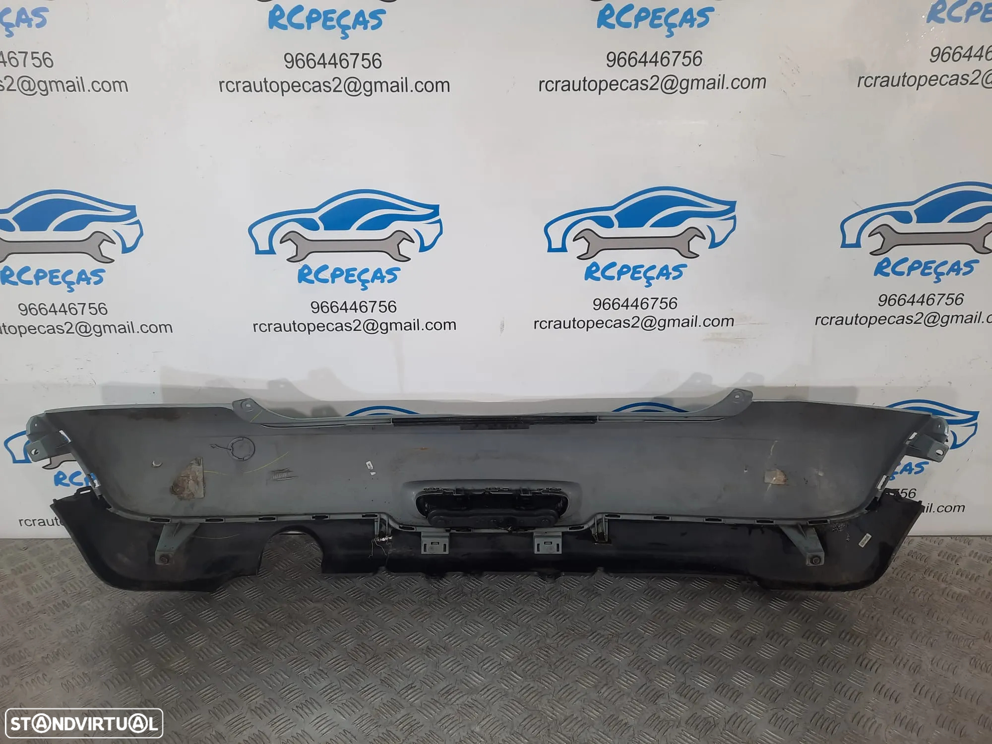 PARACHOQUES TRASEIRO TRÁS ORIGINAL MINI COOPER ONE LCI R56 R57 CABRIO 7260572 PARA-CHOQUES PARA CHOQUES Pre LCI - 8