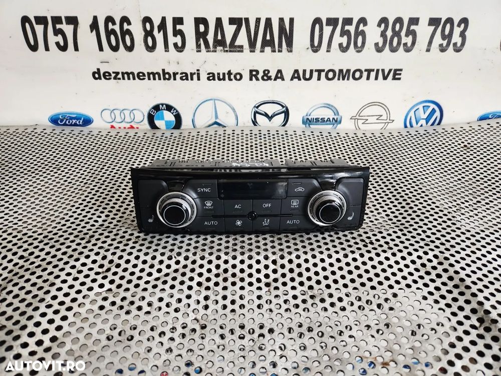 Panou Modul Clima Climatronic Cu Incalzire In Scaune Audi A8 4H D4 An 2010-2011-2012-2013-2014-2015-2016-2017 Cod 4H0820043G Dezmembrez Audi A8 3.0 Tdi Motor CLA Cutie NNY An 2010-2011-2012-2013-2014-2015-2016-2017 - Dezmembrari Arad - 1