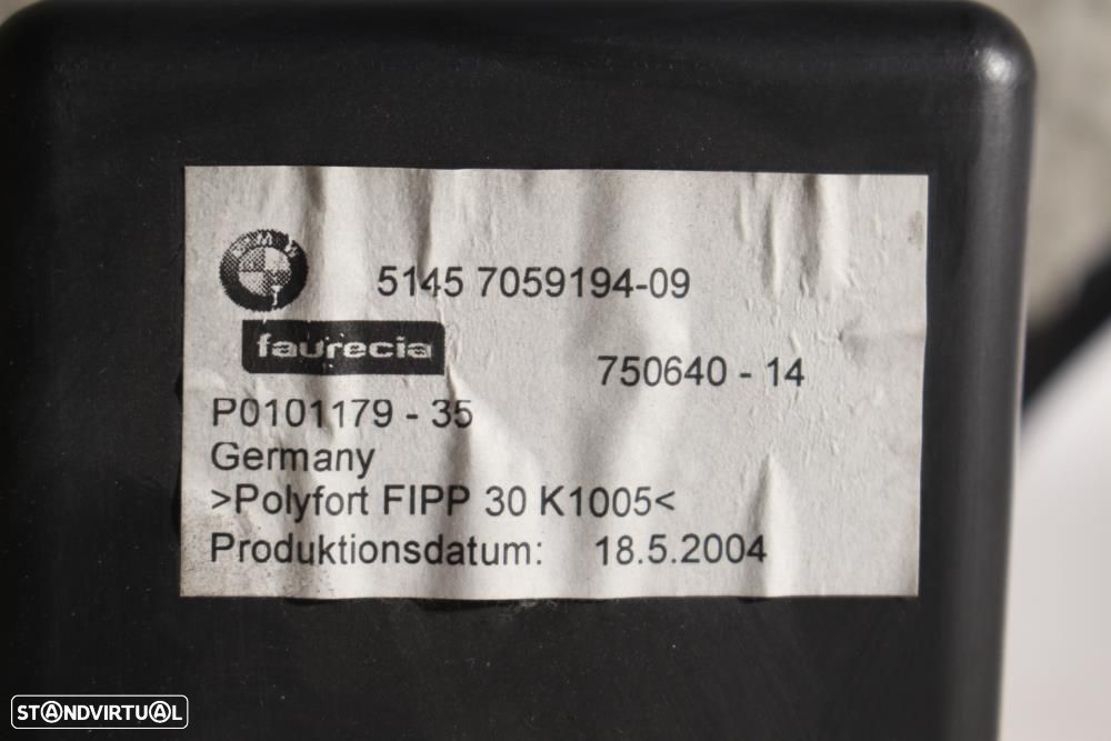 Plástico Do Interior Bmw 1 (E87)  51457059194 / 7059194 / Resguardo Ta - 6