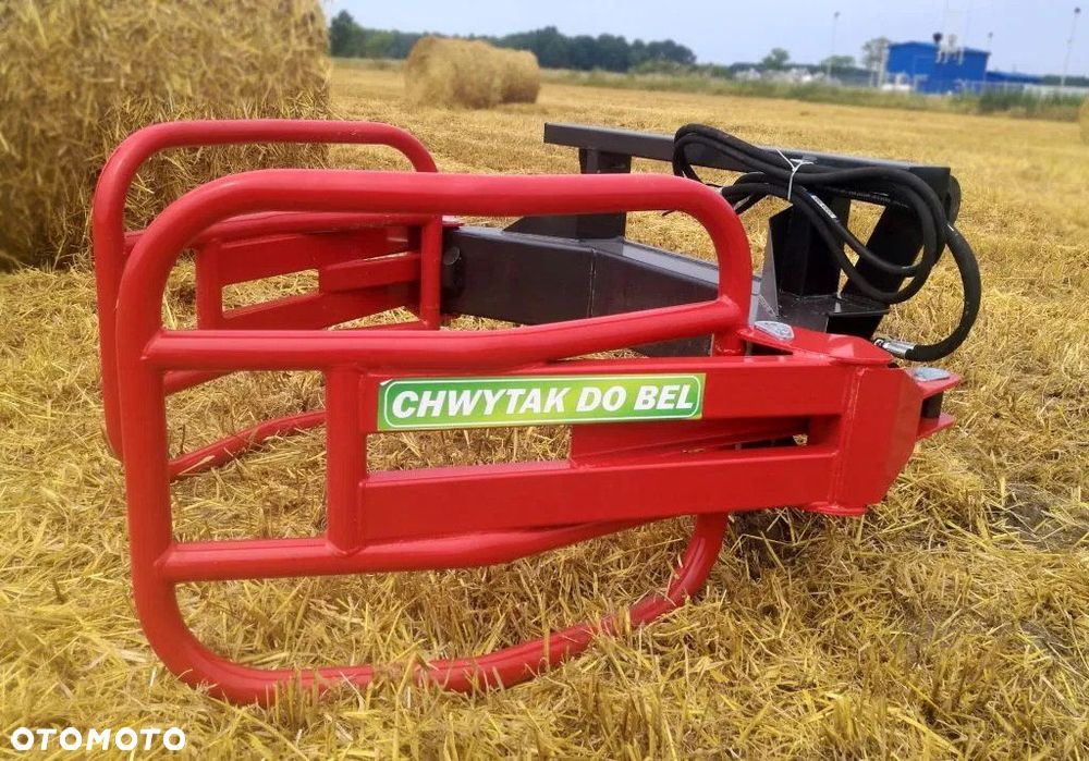 Chwytak do bel balotów sianokiszonki siana słomy 1 lub 2 siłowniki euroramka TUR ładowacz czołowy SMS - 8