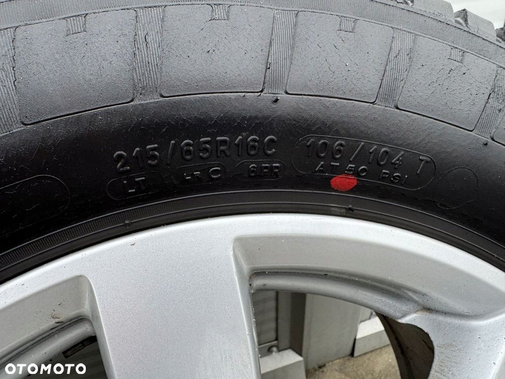 Trafic III Vivaro B1,6 DCI alufelgi z oponami 215/65/16C 4szt - 5
