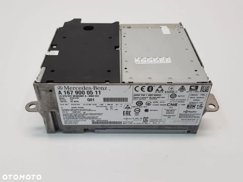 RADIO NAWIGACJA MERCEDES GLE W167 W177 A1679000511 - 1
