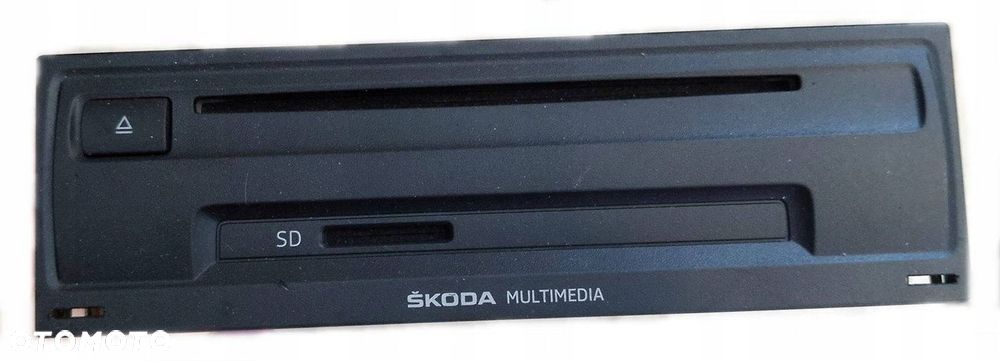 SKODA OCTAVIA III RADIO RADIOODTWARZACZ CZYTNIK NAPĘD KART CD 5E0035819A - 1