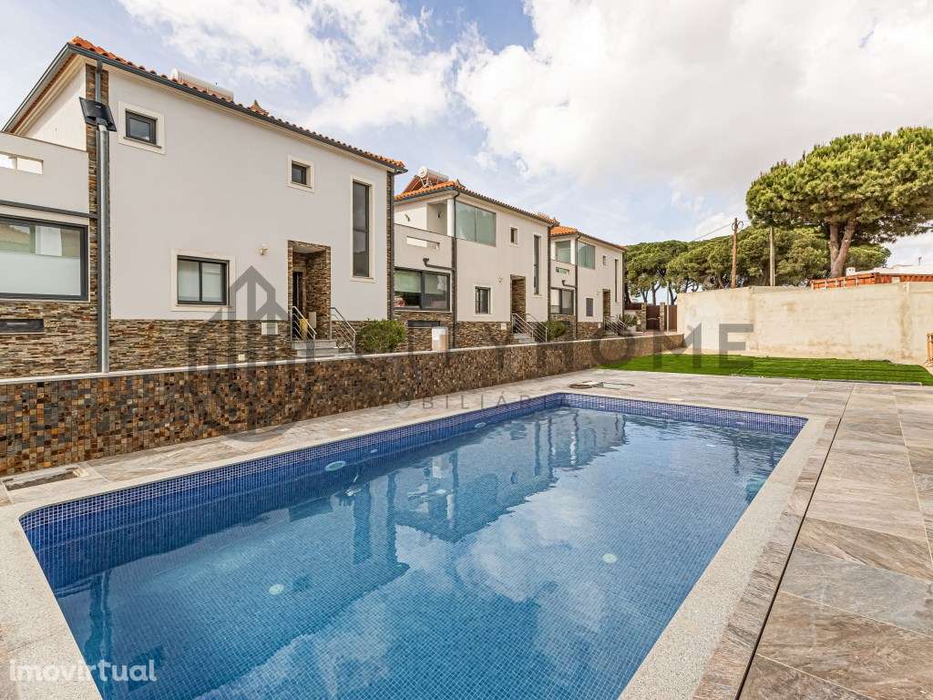 Moradia em Banda T3 com piscina privada perto da praia - Grande imagem: 2/24