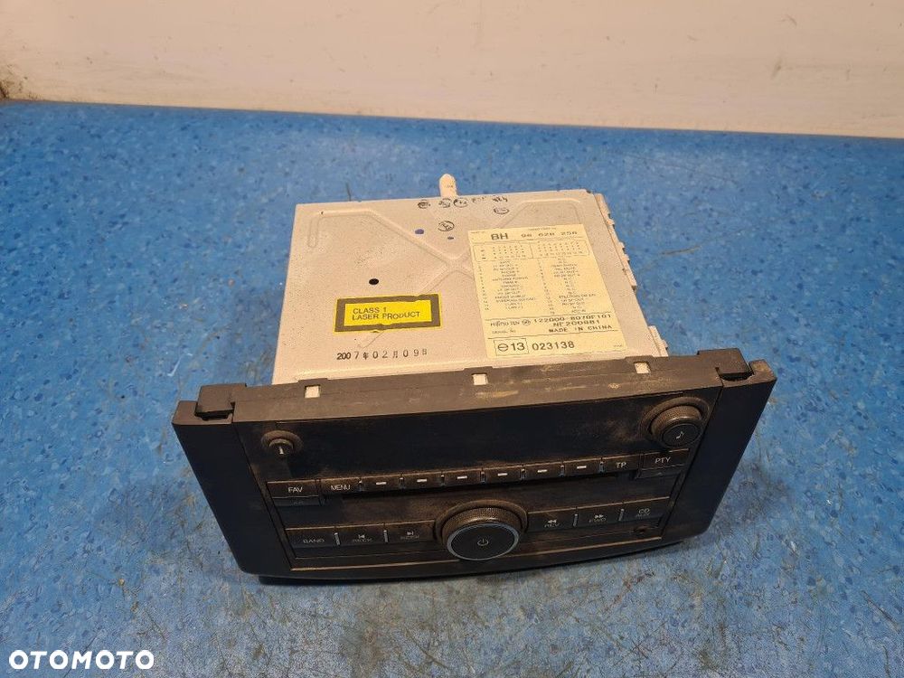 CHEVROLET AVEO T250 RADIO CD 96628256  --- - 2