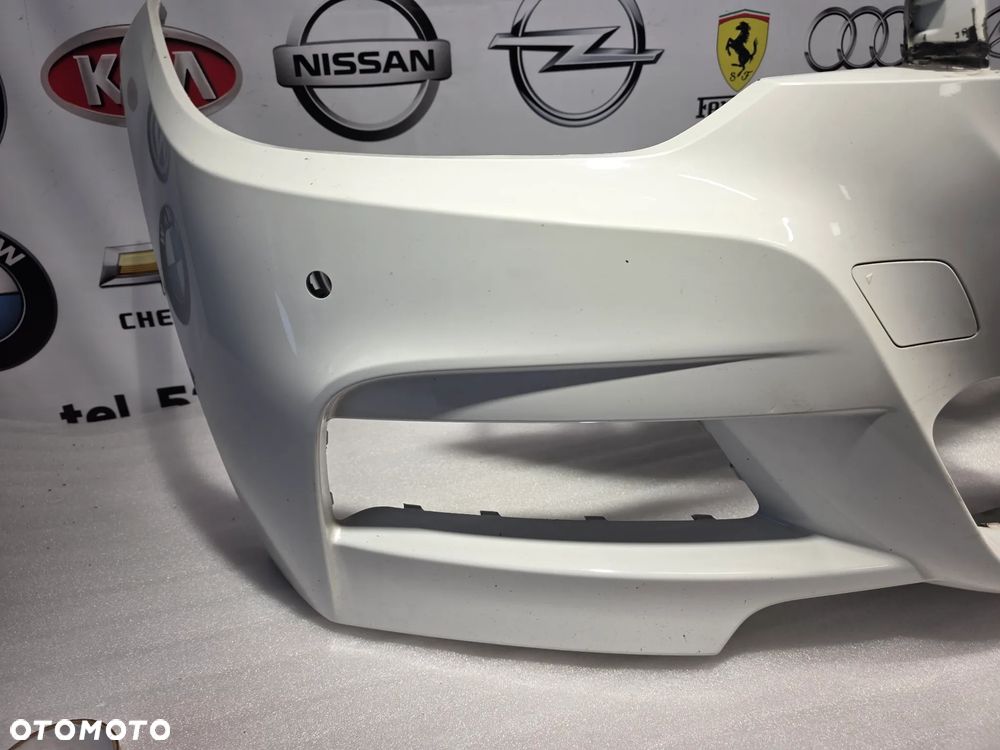 BMW F30 / F31 LIFT M-PAKIET 15- ZDERZAK PRZEDNI PRZÓD BEZ SPRYSKÓW NA 4xPDC , NR 8067873 , NR AUKCJI NZ1683 - 8