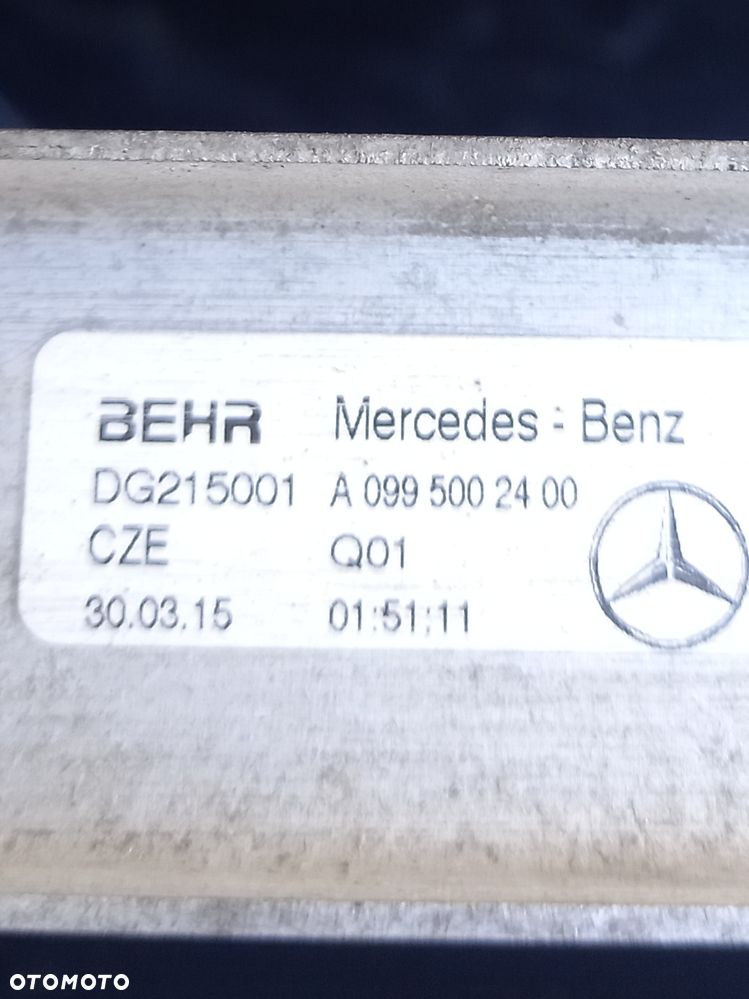 Komplet chłodnic C-Klasa Mercedes W205 180d 200d BluTec - 13
