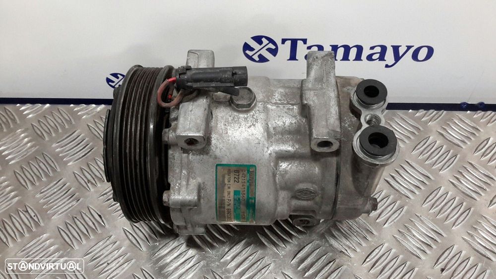 COMPRESSOR AR CONDICIONADO ALFA ROMEO 147 2004 -SD7V161157F - 2