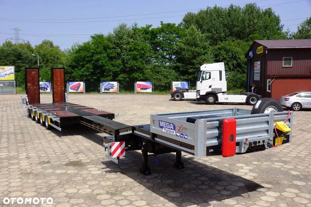Inny MEGA TRAILERS naczepa czteroosiowa rozciągana +5.000mm, najazdy hydrauliczne DMC 66T - 11