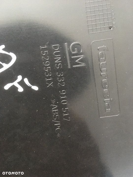 RAMKA RADIA ZAFIRA C OPEL CZARNY MAT - 4