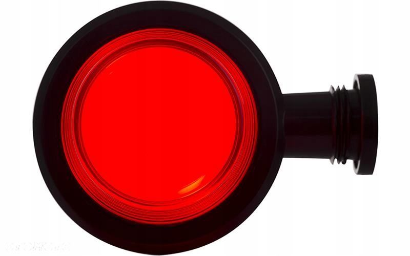 lampa obrysowa led neon krótka biało czerwona 12/24v uniwersalny - 4
