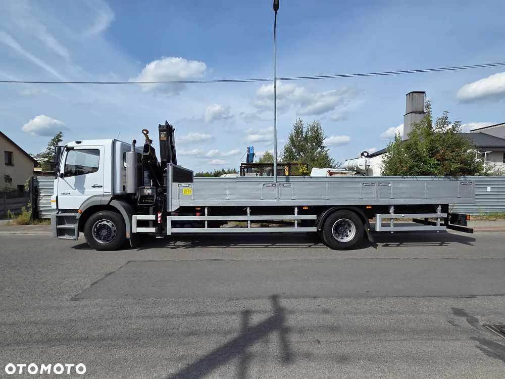 Mercedes-Benz AXOR 1824L // HDS HIAB 122 // DŹWIG ŻURAW KRAN CRANE // TYŁ PODUSZKI // MOŻLIWA PRZEBUDOWA NA LAWETA AUTOLAWETA - 21