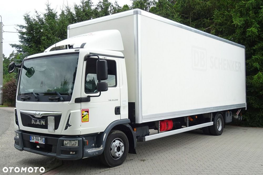 MAN TGL 12.220 Euro 6 kontener 18p 334 tys.km Sprowadzony - 1