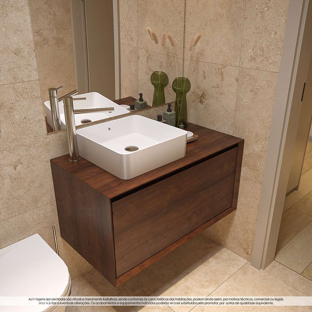 Apartamento T2 c/ 2 lugares de garagem em Santa Marinha (ALBOR APART) - Grande imagem: 3/25