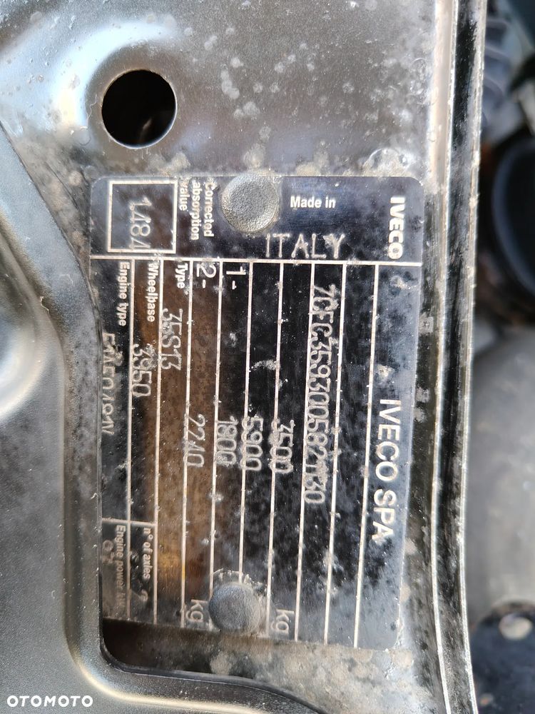 Iveco DAILY 35S13V , 2.3 130 KM, FURGON, BLASZAK, MAX, L3H2, - 21