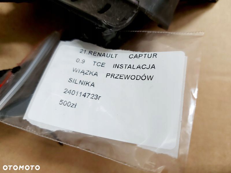 renault captur 900 0.9 tce wiązka przewodów silnika instalacja elektryczna - 8