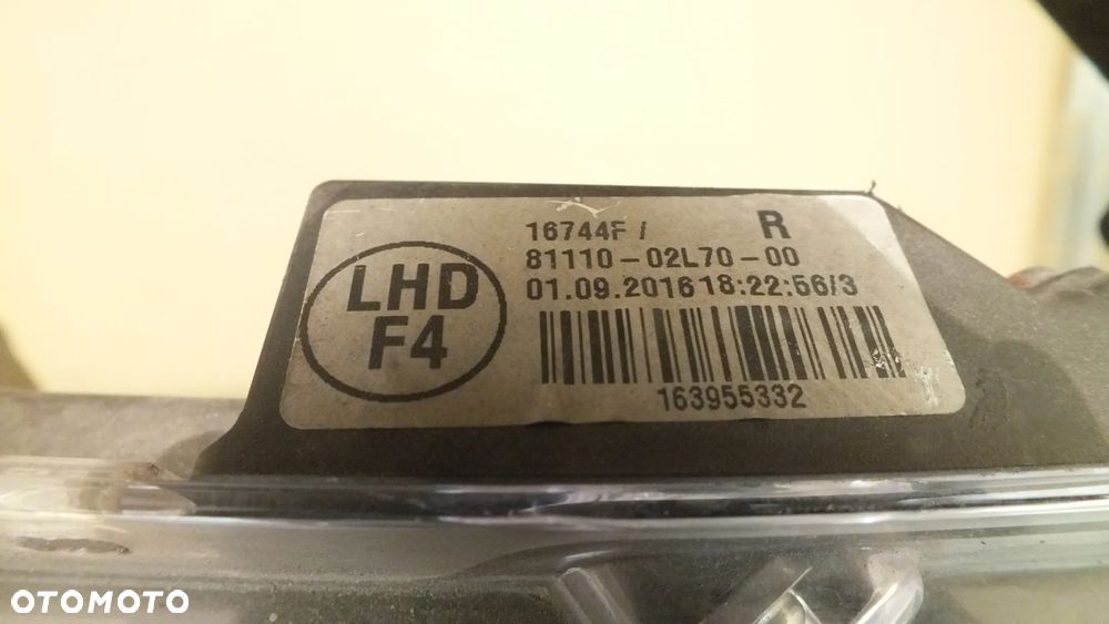 Lampa przednia prawa Toyota Corolla E16 Lift Fulled - 7