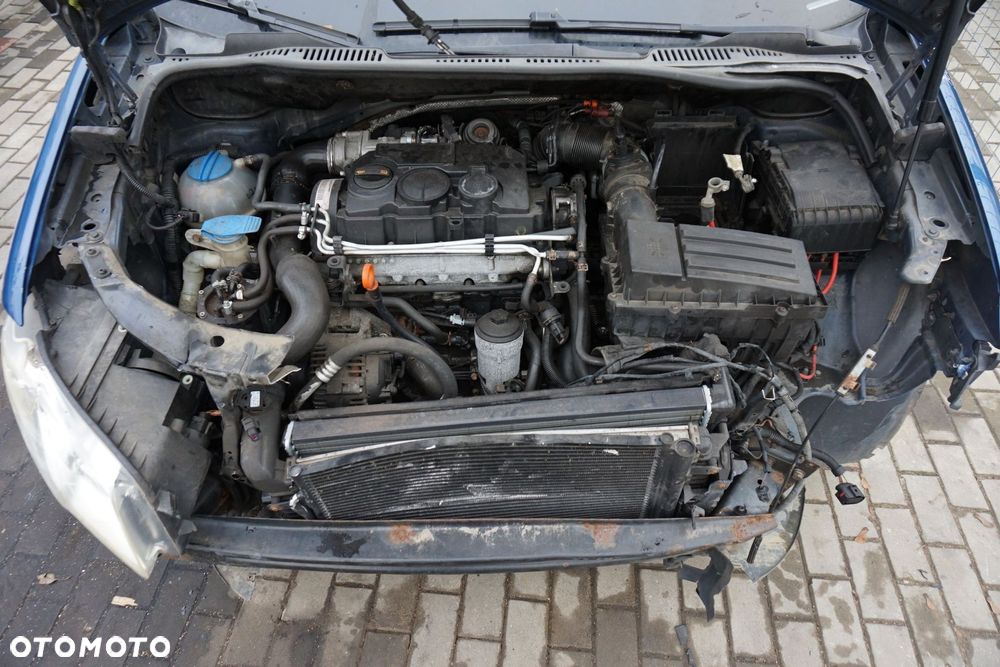 VOLKSWAGEN TOURAN I LIFT FL1 2007 LC5C 2.0 TDI BMM 140KM JLT NIEBIESKI na części - 9