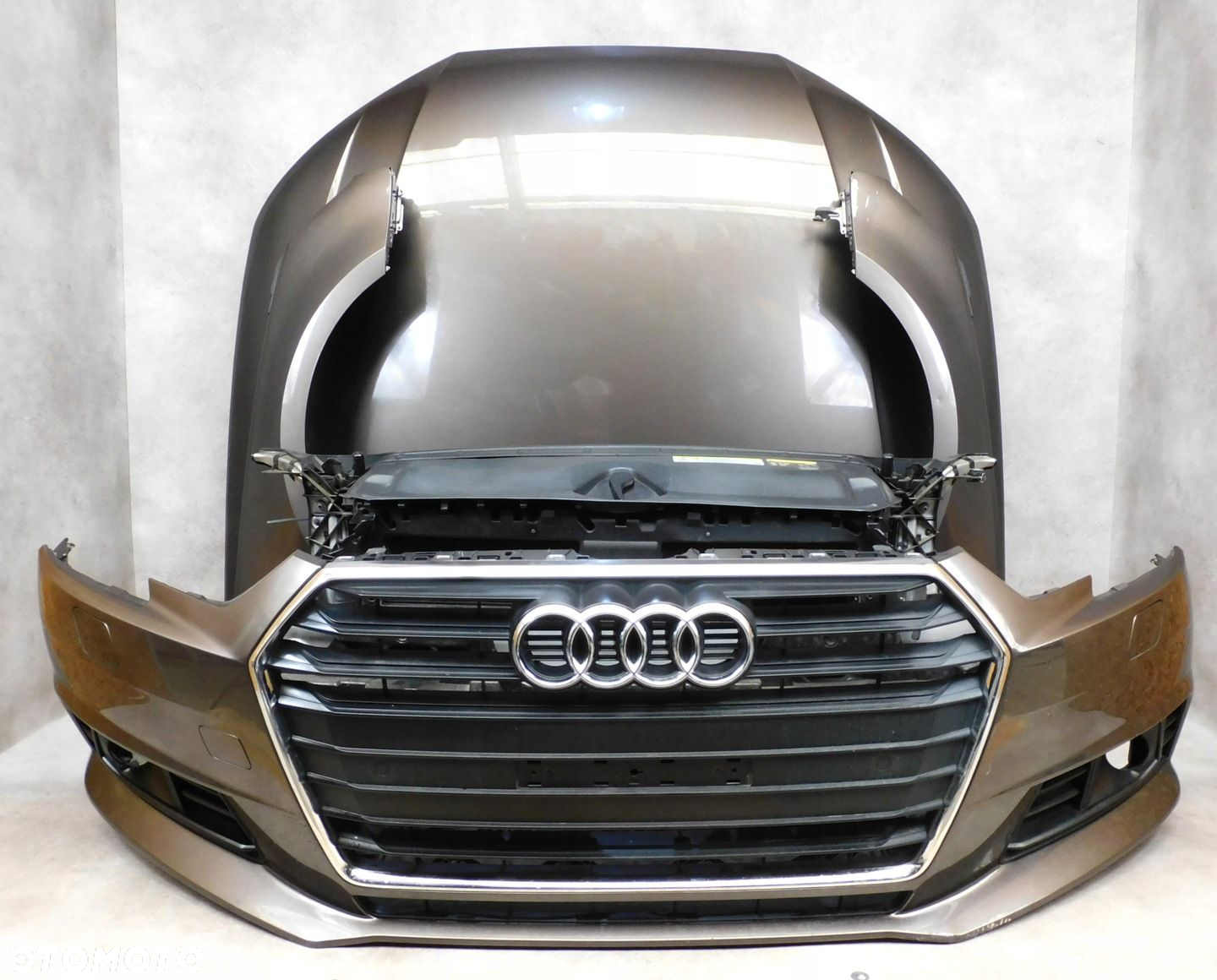 AUDI A4 B9 8W KOMPLETNY PRZÓD ZDERZAK LAMPY MASKA PAS - 5
