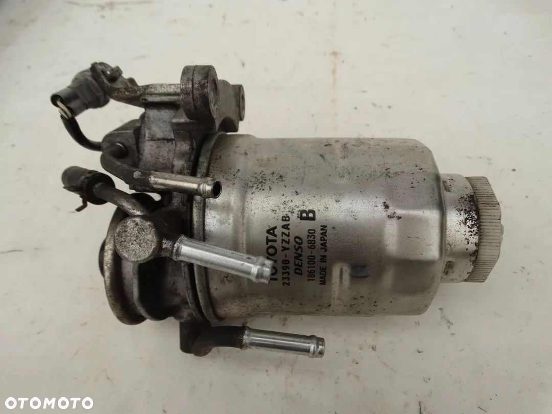 OBUDOWA FILTRA PALIWA FILTR TOYOTA AURIS I E15 1.4 D4D 186100-6830 F-VAT - 1