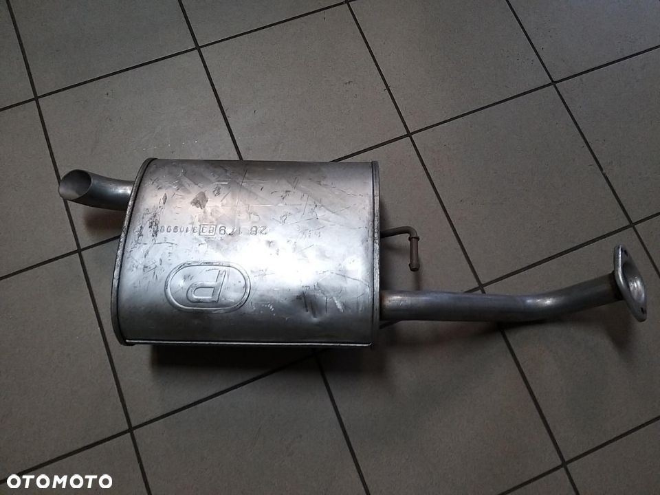 Tłumik końcowy  TYLNY Toyota Corolla 2.0 Turbo Diesel 04-07 17430-0G070 - 2