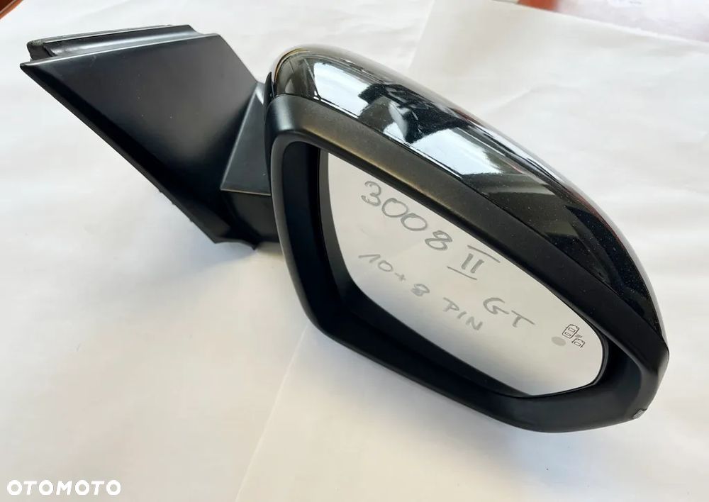 Lusterko Prawe PEUGEOT 3008 II  GT 10+8 18pin  Asystent - 2