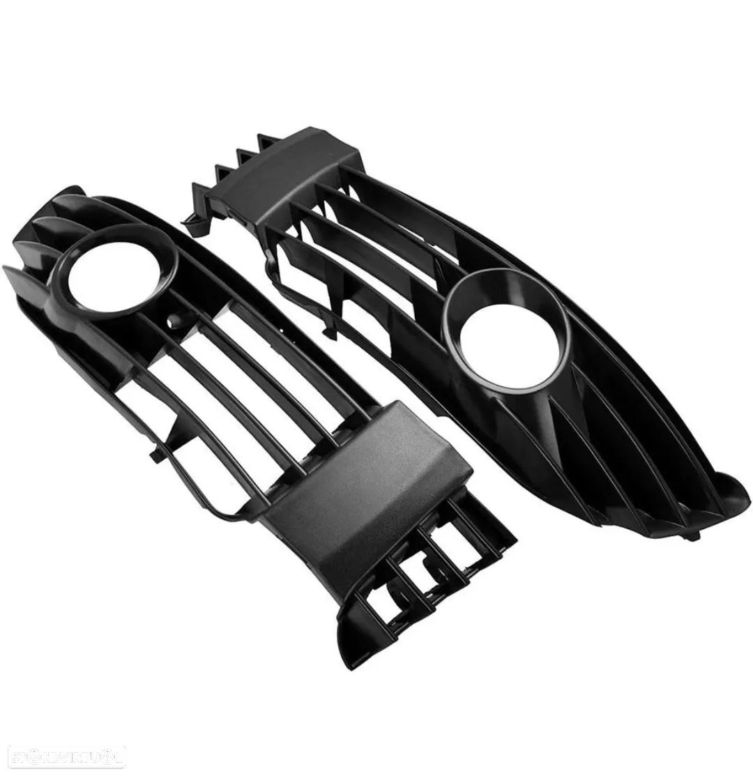 Conjunto 2 Grelhas Para-choques c/ Farois Nevoeiro - Volkswagen Passat 3BG B5.5 - 1