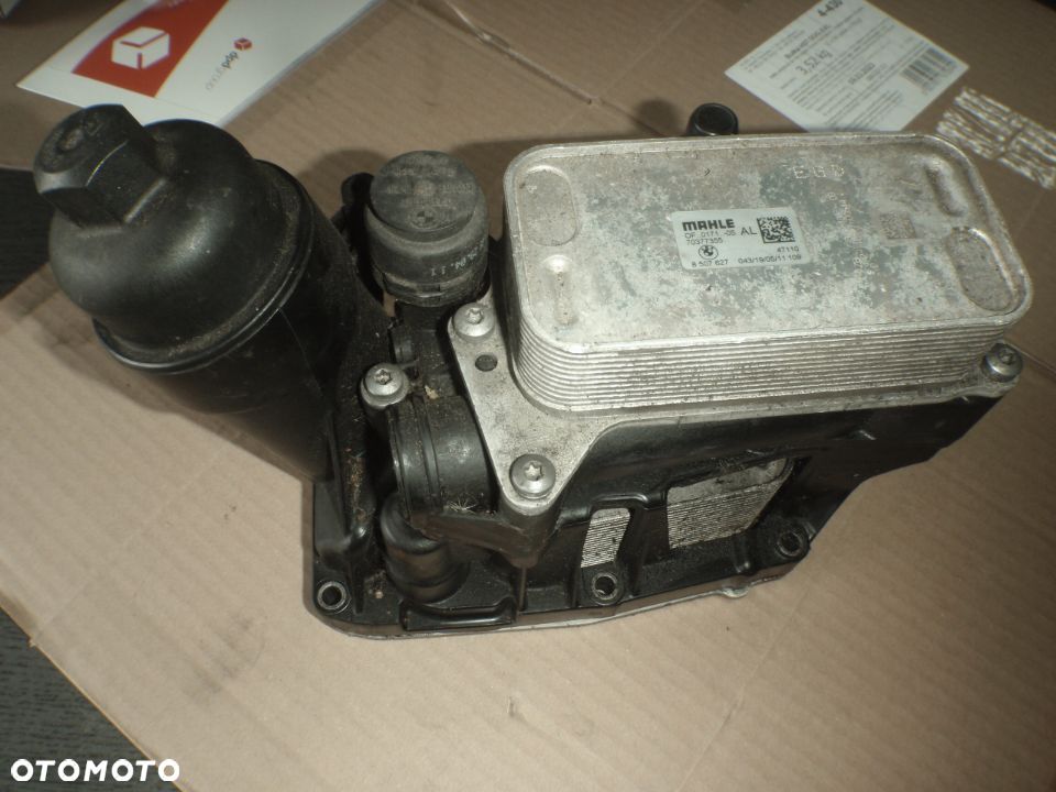 chłodnica chłodniczka  oleju bmw x3 f25 x4 x5 f20 f10 e60 - 3