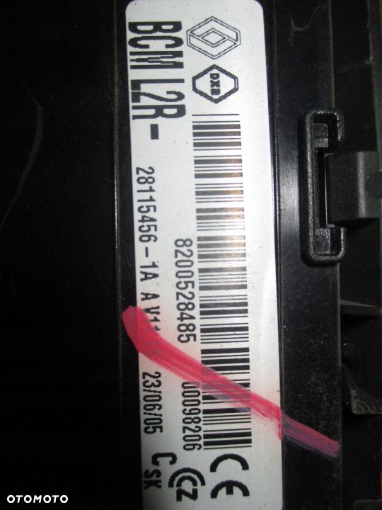 MODUŁ UHC BCM L2R RENAULT MODUS 8200528485 - 2