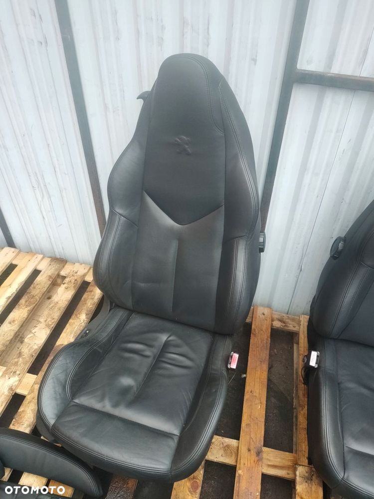 fotele kanapa peugeot rcz 2011r czarne skóra - 3