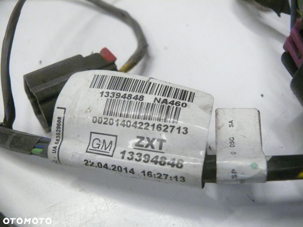 WIĄZKA PRZEWODY CZUJNIKI PARKOWANIA PDC HALOGENY OPEL ADAM - 4