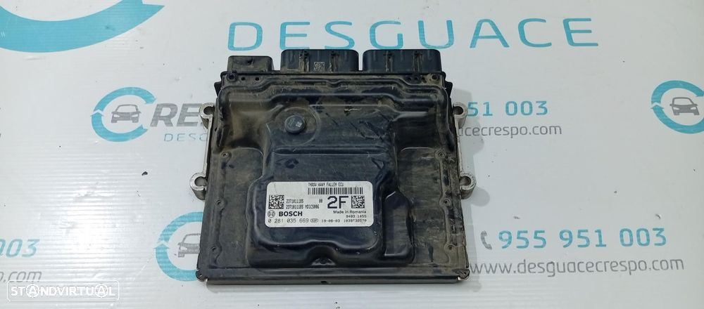 CENTRALINA DO MOTOR UCE DACIA DOKKER - 1