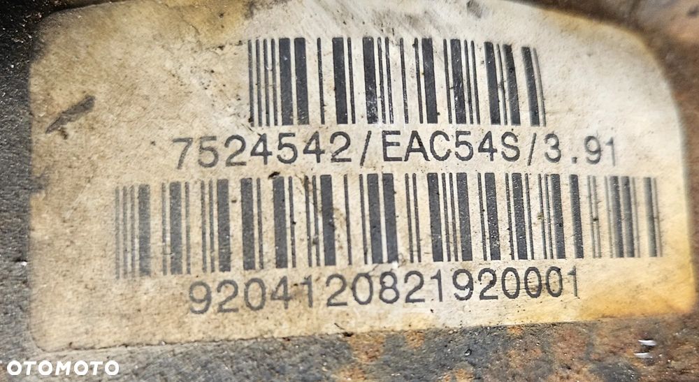 BMW X5 E53 3.0 D dyfer most przód przedni 7524542 3,91 - 3