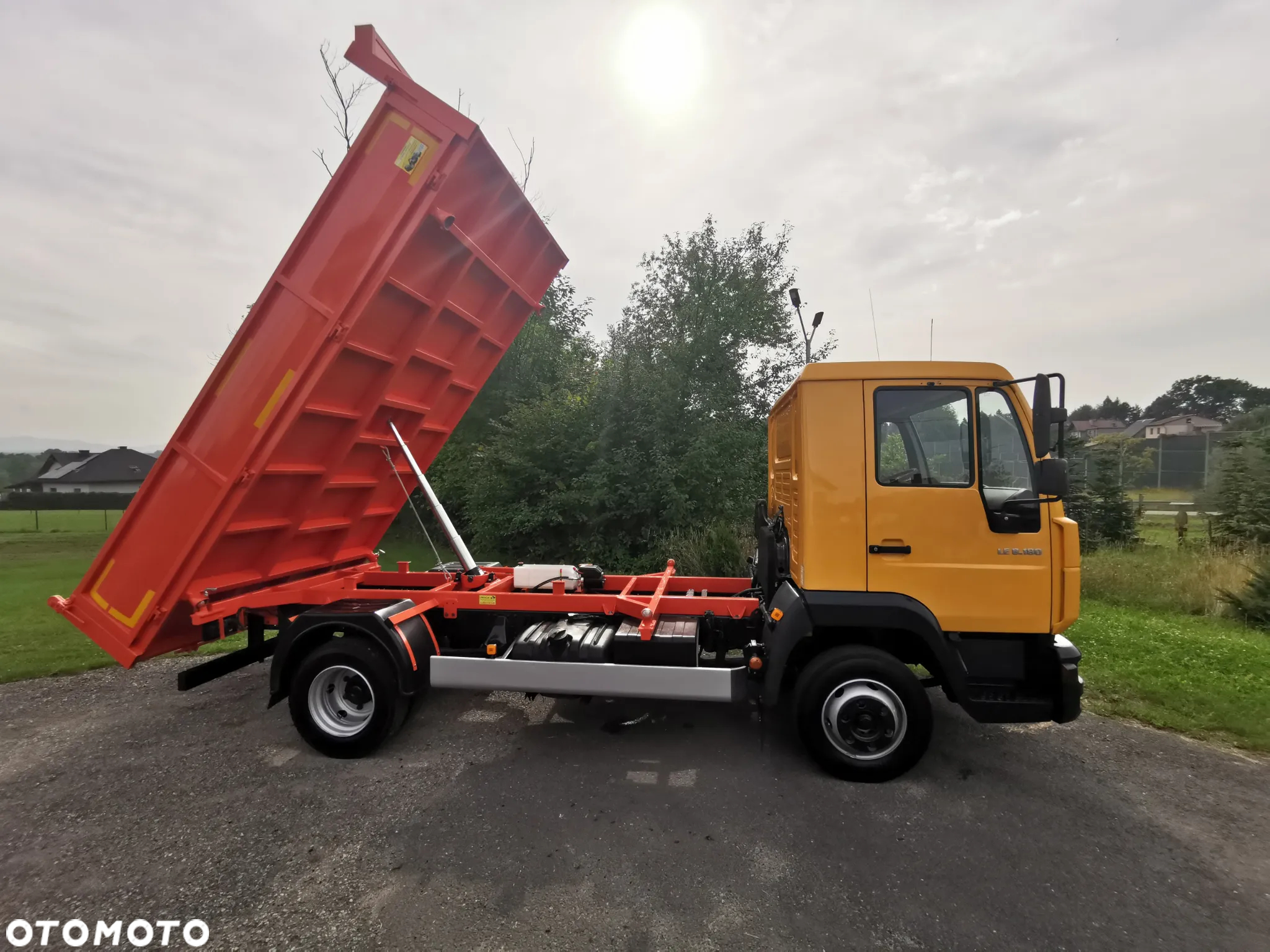 MAN LE 8.180 L2000 NOWA WYWROTKA WYWROT KIPER 3S! JAK NOWY! ZOBACZ! tgl - 4
